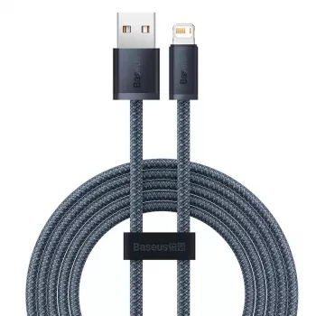 Baseus Dynamic 2m Pelēks Lightning uz USB A kabelis