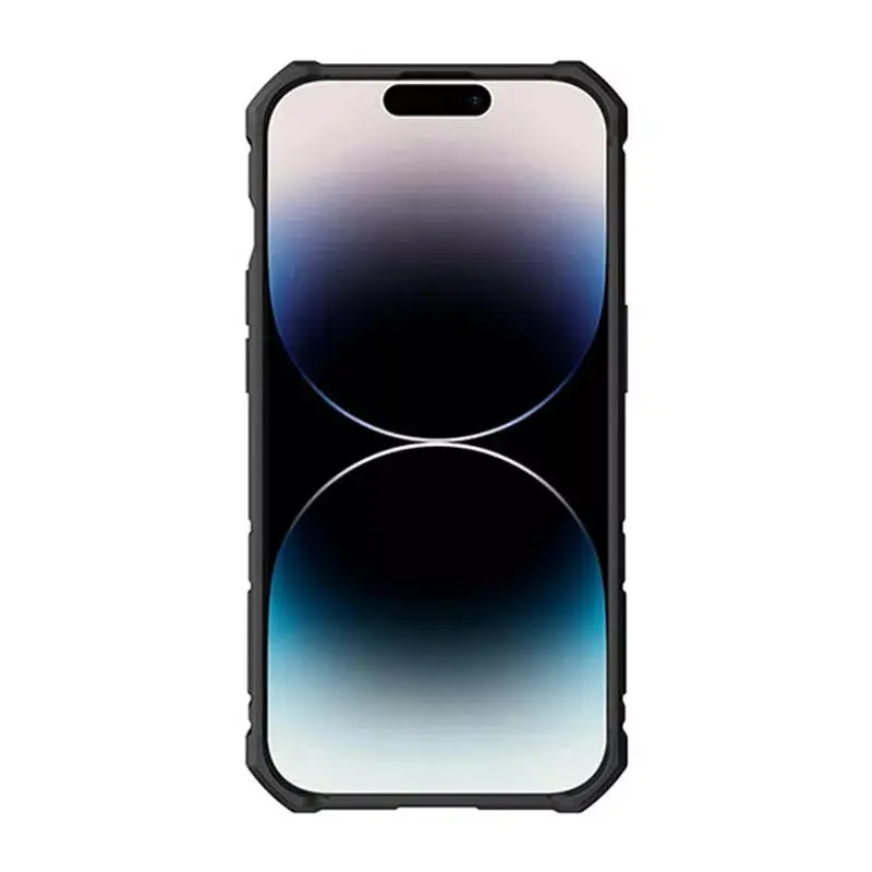 Telefona maciņš Nillkin CamShield Armor Pro iPhone 14 Pro Max, melns, izturīgs dizains