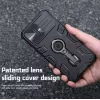 Telefona maciņš Nillkin CamShield Armor Pro iPhone 14 Pro Max, melns, izturīgs dizains