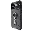 Telefona maciņš Nillkin CamShield Armor Pro iPhone 14 Pro Max, melns, izturīgs dizains