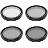 Telesin filtru komplekts DJI Osmo Action 3/4/5 — CPL, ND8, ND16, ND32 (4 gab.)