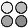 Telesin filtru komplekts DJI Osmo Action 3/4/5 — CPL, ND8, ND16, ND32 (4 gab.)