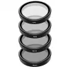 Telesin filtru komplekts DJI Osmo Action 3/4/5 — CPL, ND8, ND16, ND32 (4 gab.)