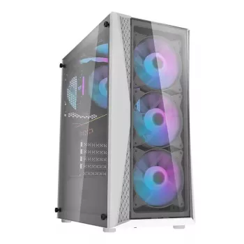 Darkflash DK352 Plus datora korpuss ATX melns balts
