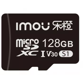 MicroSD atmiņas karte IMOU ST2-128-S1 — 128 GB, Class 10, U3, V30, NAND, melna