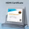Vention AHCBI HDMI-A spraudnis–HDMI-A ligzda pagarinātājs, 3 m, 4K@60Hz, PVC, melns