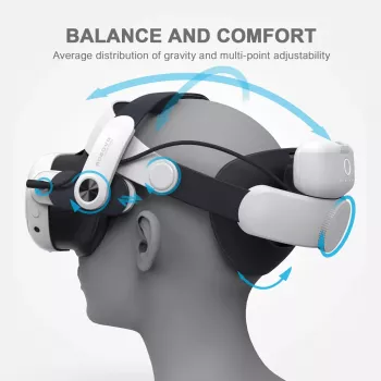 Galvas siksna ar akumulatoru BOBOVR M3 Pro Oculus Quest 3