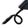 2-in-1 audio adapteris Joyroom SY-L01 Lightning uz 3.5mm + Lightning, melns
