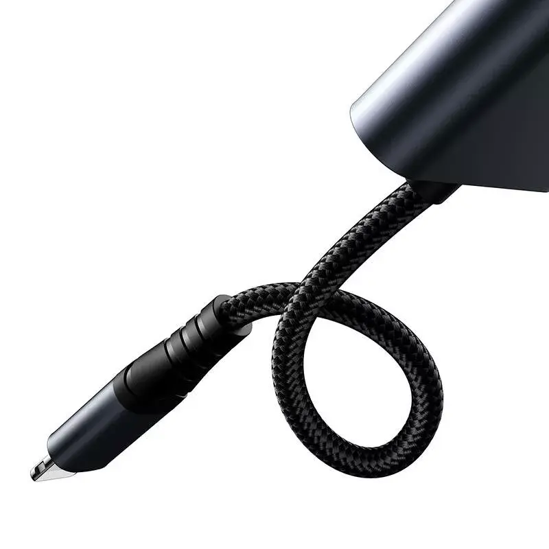 2-in-1 audio adapteris Joyroom SY-L01 Lightning uz 3.5mm + Lightning, melns