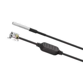 Temperatūras sensors Sonoff WTS01 ar 1,5 m kabeli, ārējā zonde temperatūras uzraudzībai