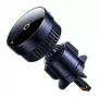 Baseus MagPro CW04 15W Qi2.0 melns – magnētiskais bezvadu lādētājs automašīnai