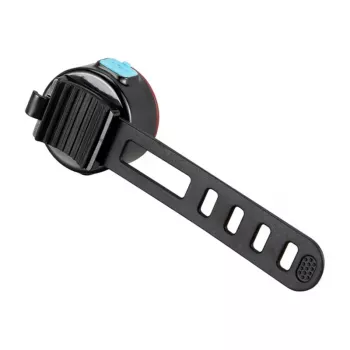 Velosipēda lukturis Superfire BTL05 — kompakts priekšējais/aizmugurējais LED lukturis, USB uzlādējams