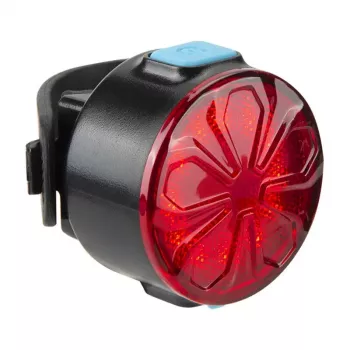 Velosipēda lukturis Superfire BTL05 — kompakts priekšējais/aizmugurējais LED lukturis, USB uzlādējams