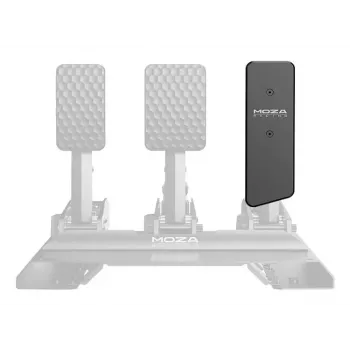 Pedāļu montāžas plāksne Moza Racing CRP2 alumīnijs melns 60mm x 185mm