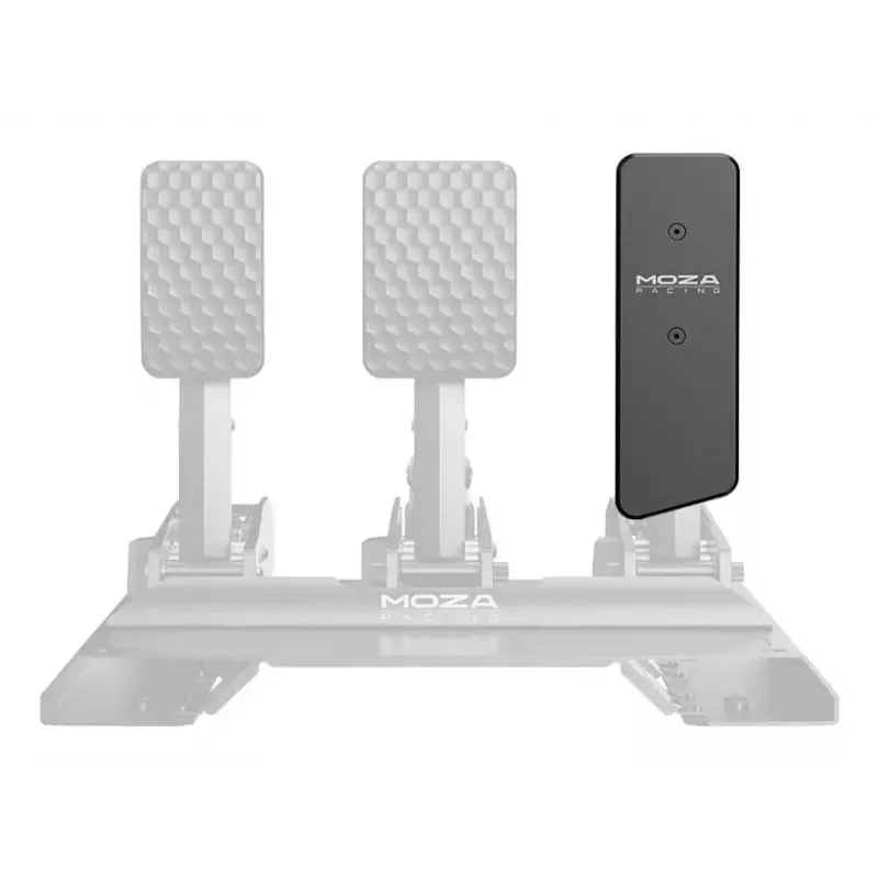Pedāļu montāžas plāksne Moza Racing CRP2 alumīnijs melns 60mm x 185mm