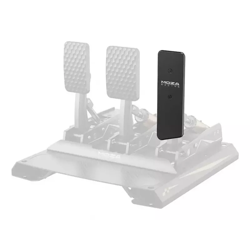 Pedāļu montāžas plāksne Moza Racing CRP2 alumīnijs melns 60mm x 185mm