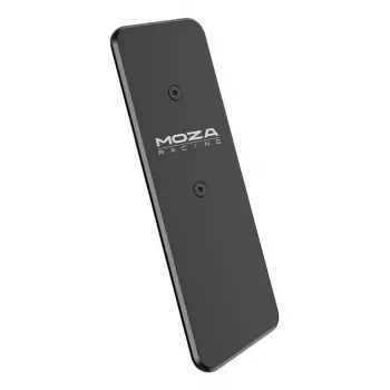Pedāļu montāžas plāksne Moza Racing CRP2 alumīnijs melns 60mm x 185mm