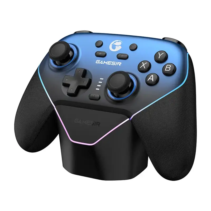 Spēļu kontrolieris GameSir T4n Pro BL Bluetooth bezvadu Nintendo — zils