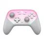 Bezvadu kontrolieris GameSir SuperNova T4n Pro Rozā — Bluetooth, ergonomisks rokas dizains