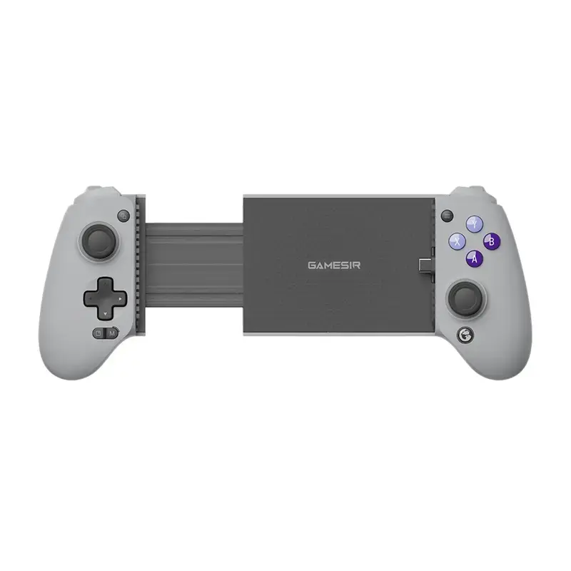 GameSir G8 Galileo USB-C mobilā kontroliera ar telefona turētāju pelēka