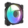 Dzesēšanas ventilators Darkflash DR08 (Melns) — korpusa/CPU ventilators, modelis DR08 Black
