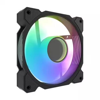 Dzesēšanas ventilators Darkflash DR08 (Melns) — korpusa/CPU ventilators, modelis DR08 Black