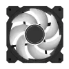 Dzesēšanas ventilators Darkflash DR08 (Melns) — korpusa/CPU ventilators, modelis DR08 Black