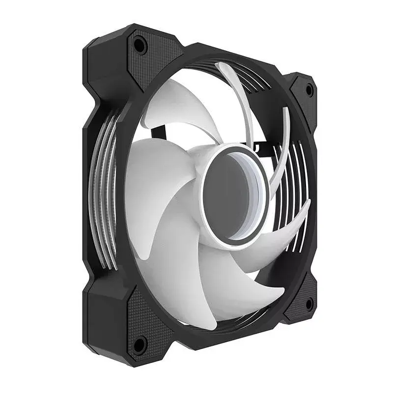 Dzesēšanas ventilators Darkflash DR08 (Melns) — korpusa/CPU ventilators, modelis DR08 Black