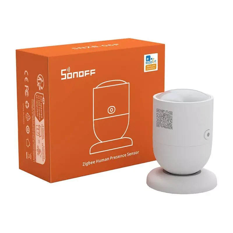 Kustības un klātbūtnes sensors Sonoff SNZB-06P ZigBee ar bateriju — cilvēka klātbūtnes noteikšana