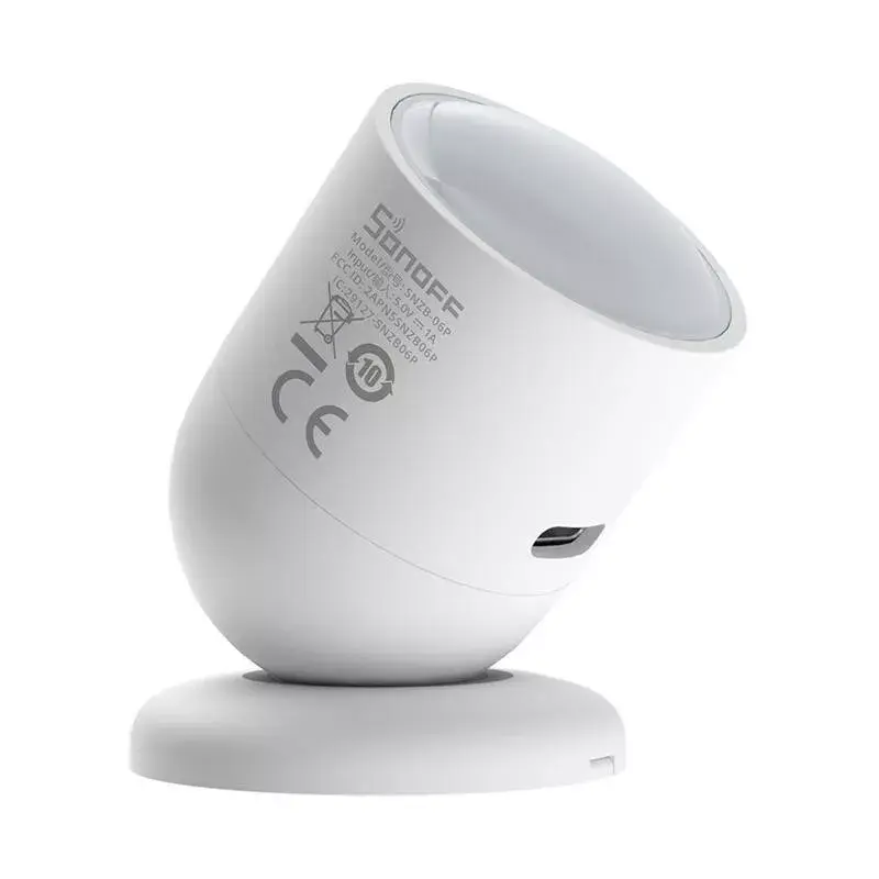 Kustības un klātbūtnes sensors Sonoff SNZB-06P ZigBee ar bateriju — cilvēka klātbūtnes noteikšana