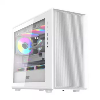 Datora korpuss Darkflash DB460M Micro ATX Balts