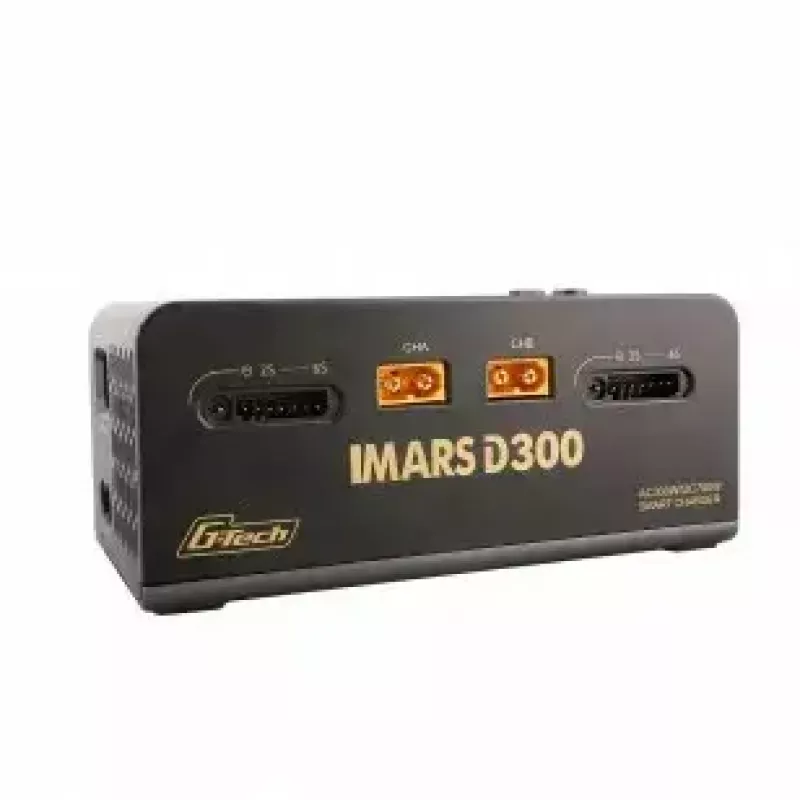 Lādētājs akumulatoriem Gens ace IMARS D300 300W 700W AC DC Melns