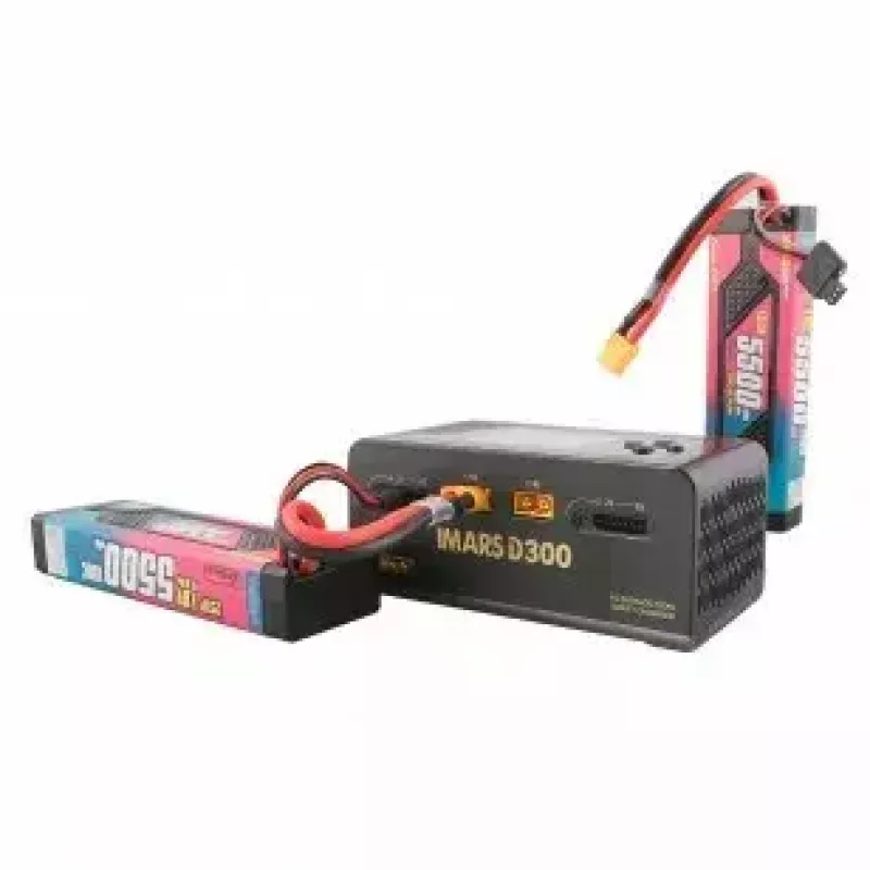 Lādētājs akumulatoriem Gens ace IMARS D300 300W 700W AC DC Melns