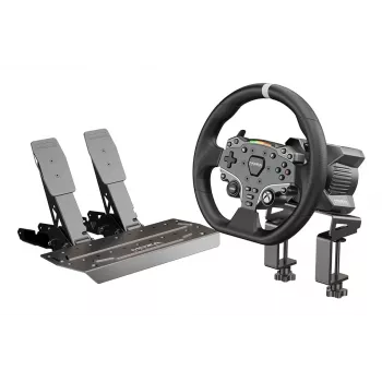 Moza Racing R3 komplekts XBOX un PC, stūre + pedāļi, PC, Xbox One, Xbox Series S, Xbox Series X, Home poga, 360°, Direct Drive, regulējams