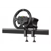Moza Racing R5 komplekts, stūre + pedāļi, PC, vads, melns, alumīnijs, āda, tērauds, alumīnijs, āda