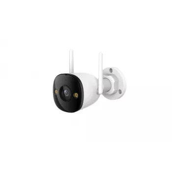 IP drošības kamera IMOU Bullet 2E 5MP (2304 x 1296), iekštelpām un ārtelpām, griestu/sienas stiprinājums, vadu un Wi‑Fi, balta