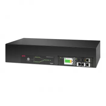 APC NetShelter Rack Automātiskais Pārslēdzējs, 2U, 32A, 230V, 2 IEC 309 IN, 16 C13, 2 C19 OUT, 50/60 Hz