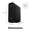 HP Z2 Mini G9 divu Type-A SuperSpeed USB 10Gbps portu interfeisa karte/adapteris 4M9Z0AA
