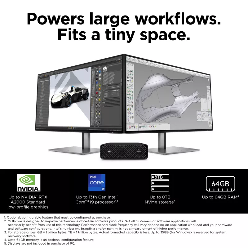 HP Z2 Mini G9 divu Type-A SuperSpeed USB 10Gbps portu interfeisa karte/adapteris 4M9Z0AA