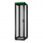 APC Easy Rack ER6800 48U statīvs, melns, ar jumtu, riteņiem, kājām, 4 stiprinājumiem un apakšu, bez sānu paneļiem, 2258x600x1000 mm