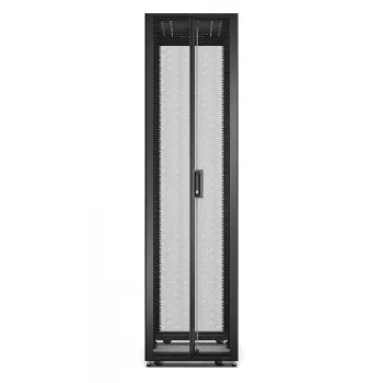 APC Easy Rack ER6800 48U statīvs, melns, ar jumtu, riteņiem, kājām, 4 stiprinājumiem un apakšu, bez sānu paneļiem, 2258x600x1000 mm