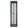 APC Easy Rack ER6800 48U statīvs, melns, ar jumtu, riteņiem, kājām, 4 stiprinājumiem un apakšu, bez sānu paneļiem, 2258x600x1000 mm