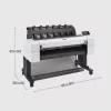 HP DesignJet T1600 36 collu printeris
