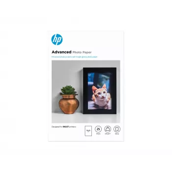 HP Advanced Photo Paper Glossy 250 g/m² 10 x 15 cm (101 x 152 mm) 25 loksnes