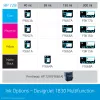 HP DesignJet T830 24 collu daudzfunkciju printeris