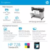 HP DesignJet T830 24 collu daudzfunkciju printeris