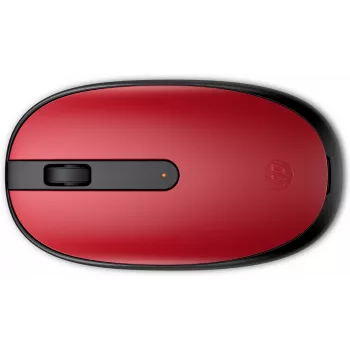 HP 240 Empire Red Bluetooth pele, abpusēja, optiskā, Bluetooth, 1600 DPI, sarkana