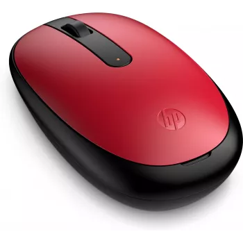 HP 240 Empire Red Bluetooth pele, abpusēja, optiskā, Bluetooth, 1600 DPI, sarkana
