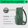Pieejamā mugursoma HP Campus Green Backpack Green Grey Polyester