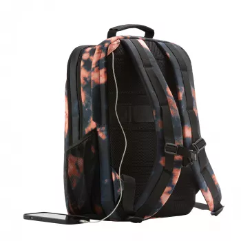 Ikdienas mugursoma HP Campus XL Tie Dye Backpack Black Pattern